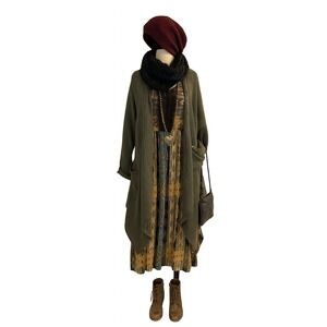 Petticoat Alley Maxi Dress Anthropologie Boho‎ Festival Fairy Viking Renaissance
